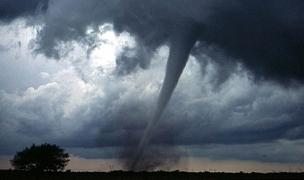 Tornado bei Mannheim Quelle: Screenshot